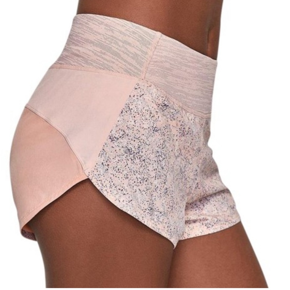 Outdoor Voices Pink Pattern Hudson Shorts, Running Shorts for Women, 2.5"
